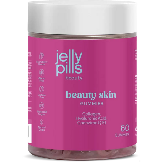 Pillole di gelatina Integratore alimentare di bellezza per la pelle in formato gummies, 60 gummies