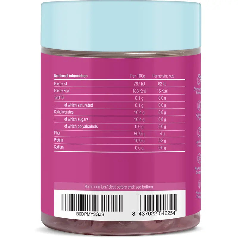 Pillole di gelatina Bellezza della pelle + Resveratrolo , 60 gommine