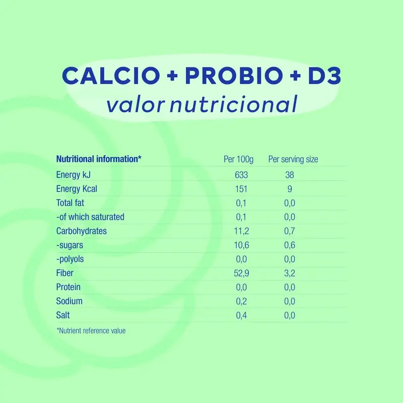 Pillole di gelatina Caclium+D3+K2+Propbio Kids , 70 gommine
