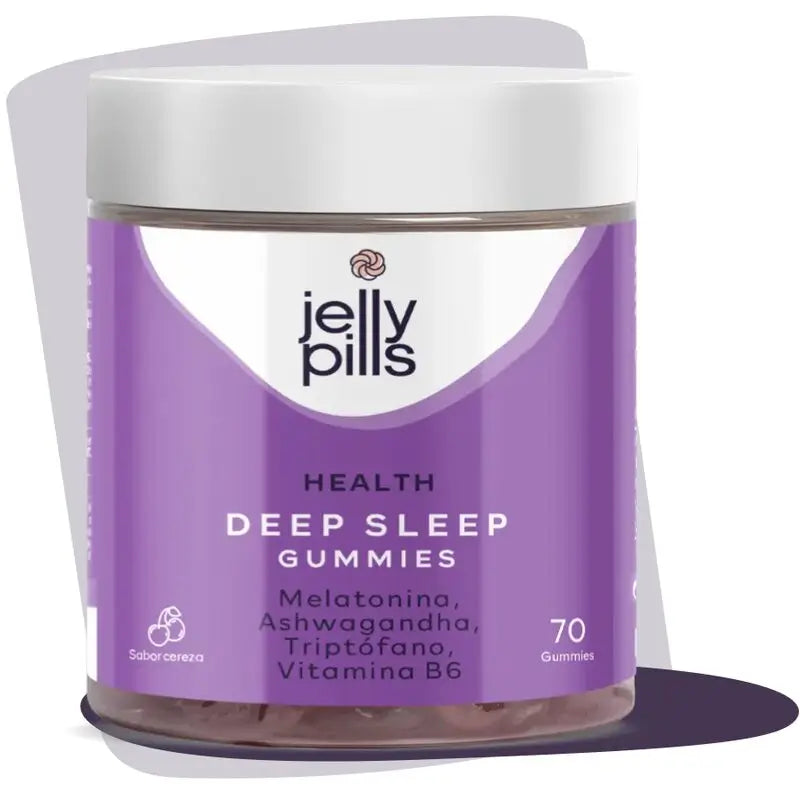Pillole di gelatina Integratore alimentare per il sonno profondo , 70 gommine
