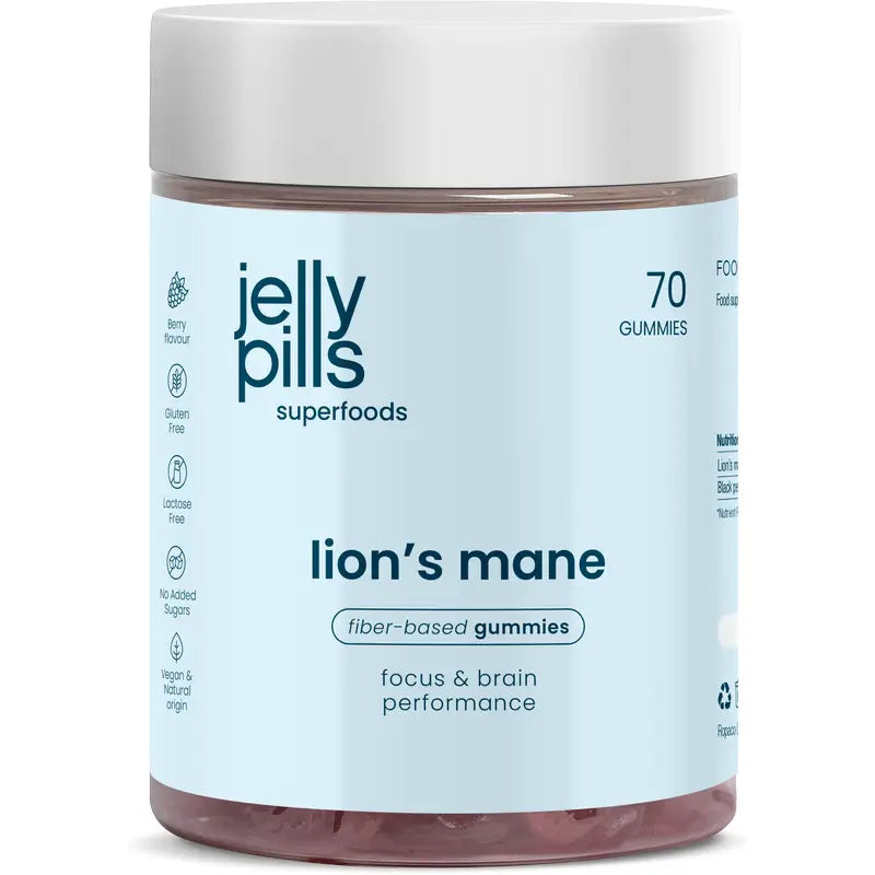 Pillole di gelatina Lion's Mane , 70 gommine