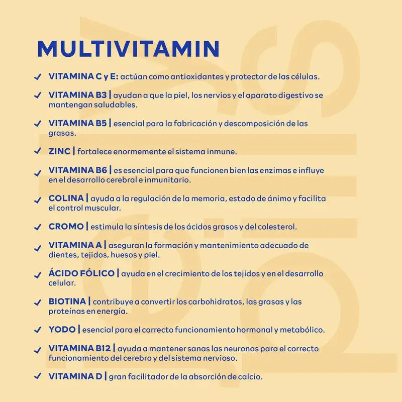 Pillole di gelatina multivitaminiche , 70 gommine