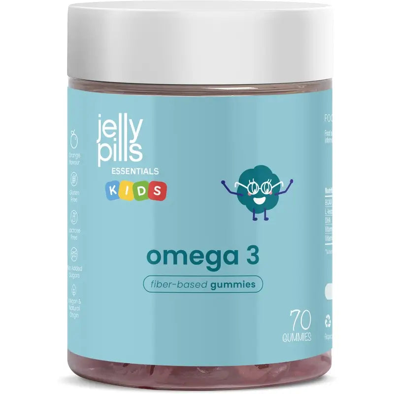 Jelly Pills Omega Kids all'arancia, 70 pezzi