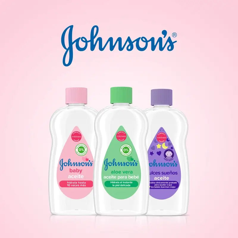 Olio Johnson's Baby Regular, lascia la pelle morbida e sana, ideale per le pelli delicate, 500 ml