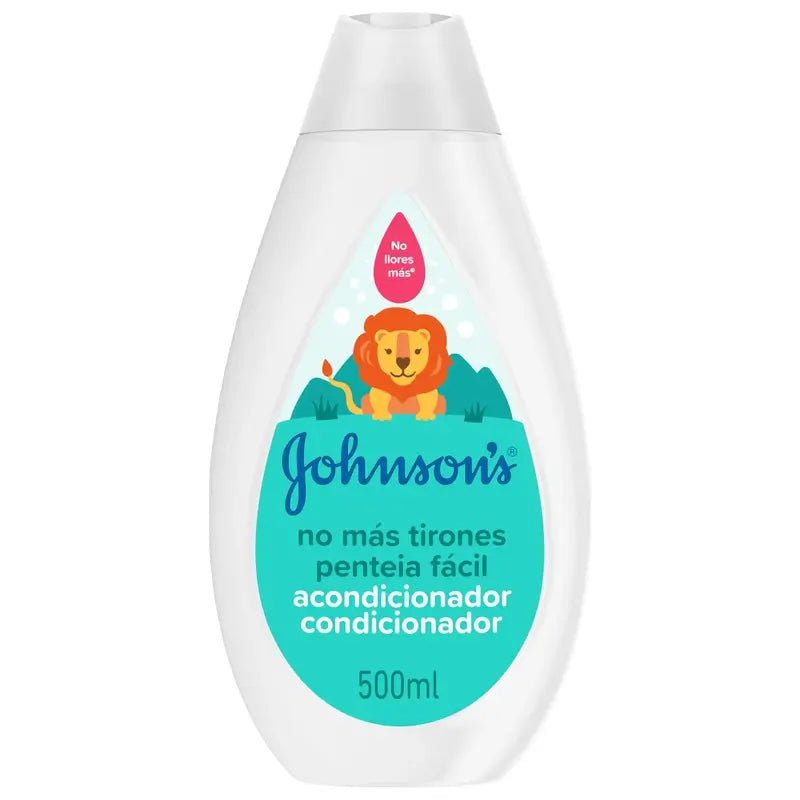 Johnson's Baby Detangling Conditioner, per capelli lunghi o ricci, senza lacrime, ipoallergenico, 500 ml