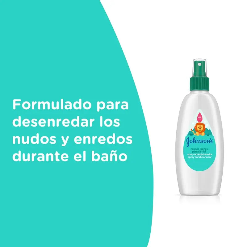 Johnson'S Baby No More Tugging Conditioner Spray per bambini, 200 ml