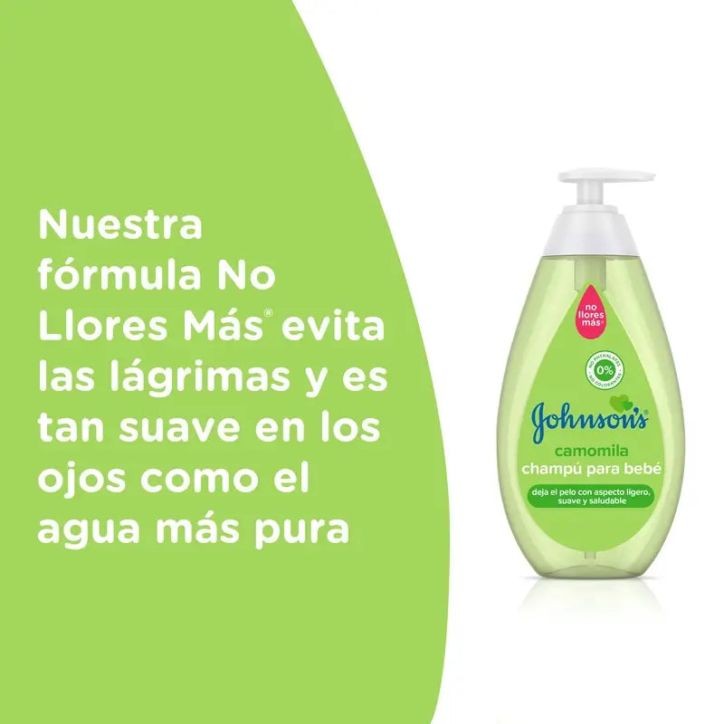 Johnson'S Baby Shampoo alla camomilla, ideale per tutta la famiglia, 300 ml
