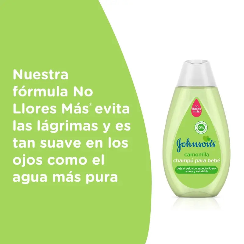 Johnson'S Baby Shampoo alla camomilla, ideale per tutta la famiglia, 500 ml