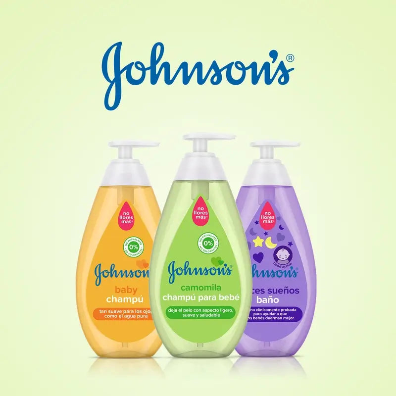 Johnson'S Baby Shampoo alla camomilla, ideale per tutta la famiglia, 500 ml