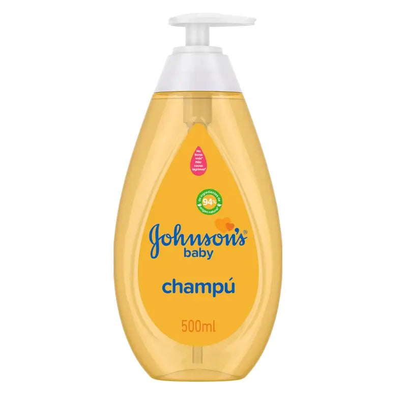 Johnson'S Baby Classic Shampoo, Capelli morbidi, lucenti e idratati, 500ml