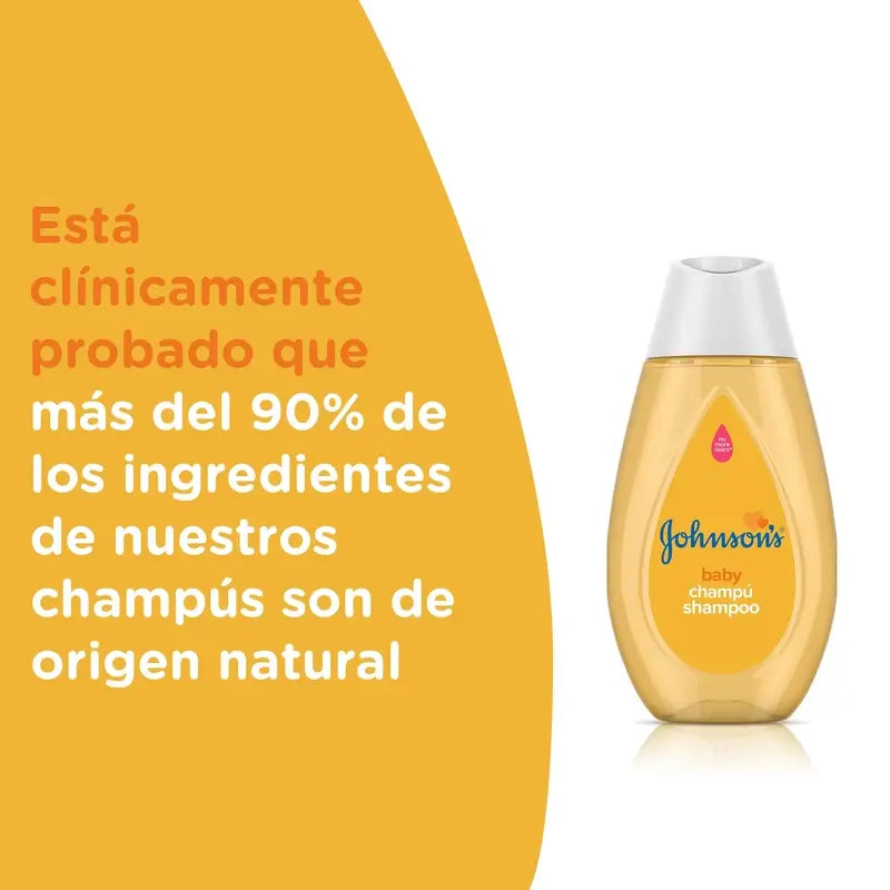 Johnson'S Baby Classic Shampoo, Capelli morbidi, lucenti e idratati, 500ml