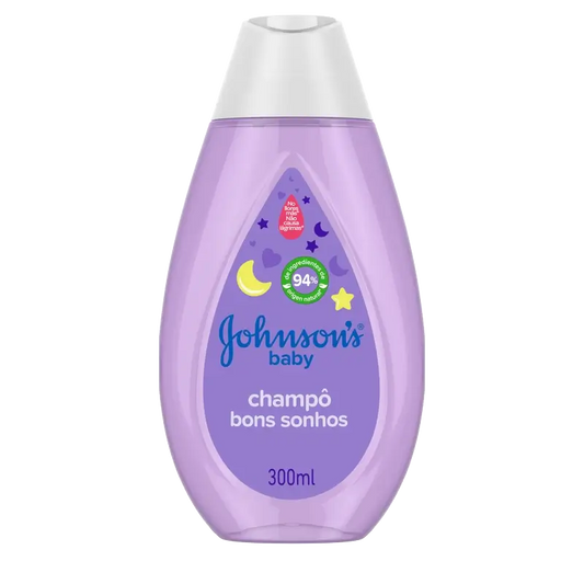 Johnson'S Baby Sweet Dreams, Shampoo rilassante Naturalcalm, Lavanda e Camomilla, 300 ml