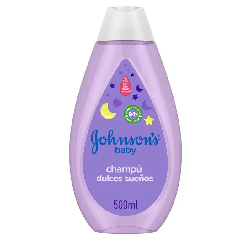 Johnson'S Baby Sweet Dreams, Shampoo rilassante Naturalcalm, Lavanda e Camomilla, 500 ml