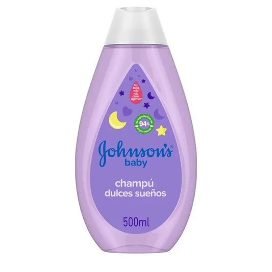 Johnson'S Baby Sweet Dreams, Shampoo rilassante Naturalcalm, Lavanda e Camomilla, 500 ml