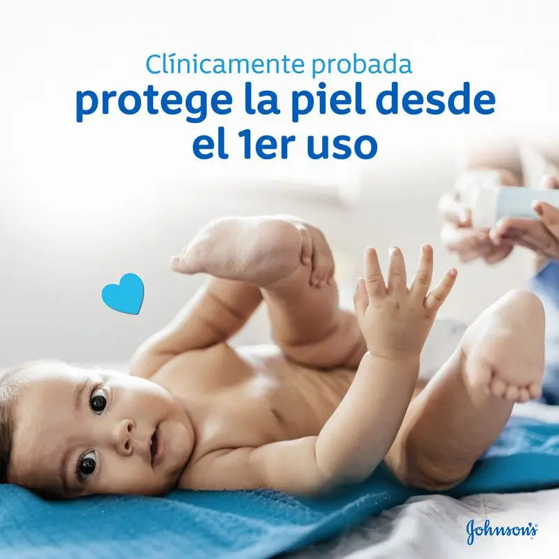 Johnson's Baby Crema protettiva per pannolini, Pelle delicata del bambino, 100 ml