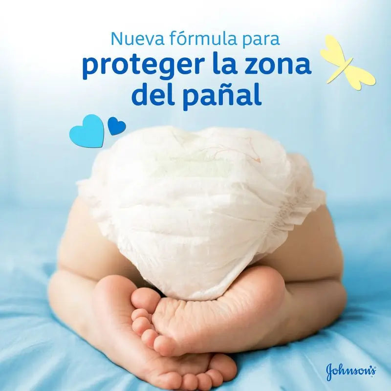 Johnson's Baby Crema protettiva per pannolini, Pelle delicata del bambino, 100 ml