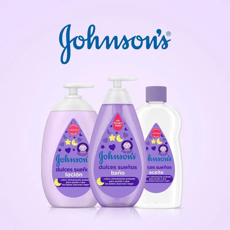 Johnson's Baby Sweet Dreams Gel da bagno per la cura della pelle, uso quotidiano, 750 ml