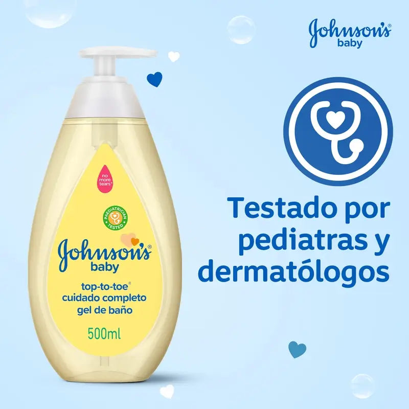 Johnson's Baby Complete Care Gel da bagno, 500 ml