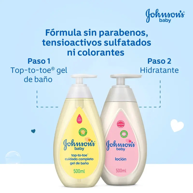 Johnson's Baby Complete Care Gel da bagno, 500 ml