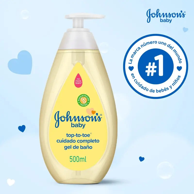 Johnson's Baby Complete Care Gel da bagno, 500 ml
