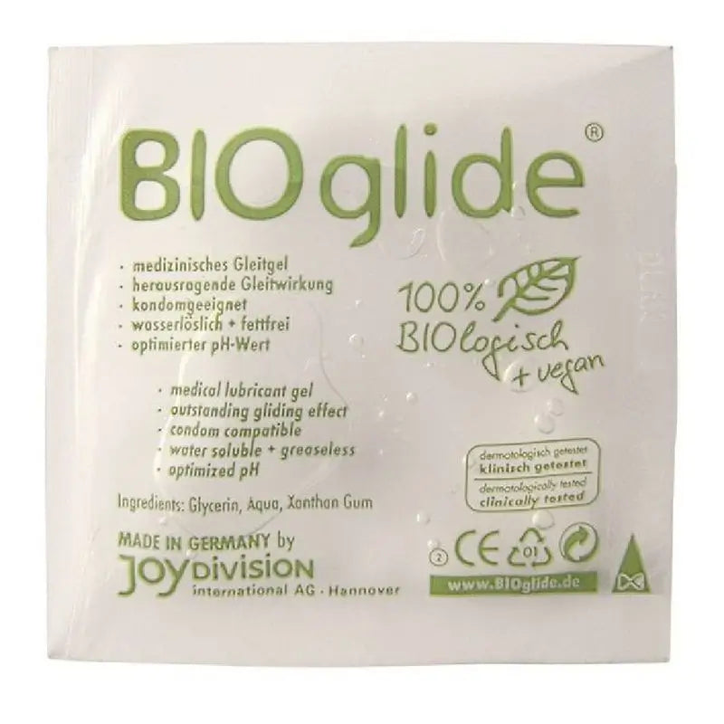 Joydivision Bioglide Lubrificante liquido monodose 3 Ml