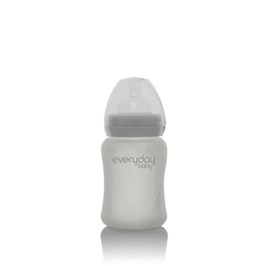 Joykids biberon in vetro 150 ml Everyday Baby Grigio