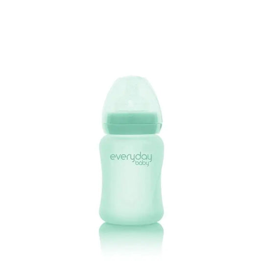 Joykids biberon di vetro 150 ml per bambini di tutti i giorni alla menta