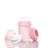 Joykids Biberon di vetro per bambini 150 ml rosa chiaro