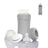 Joykids biberon in vetro 240 ml Everyday Baby Grey