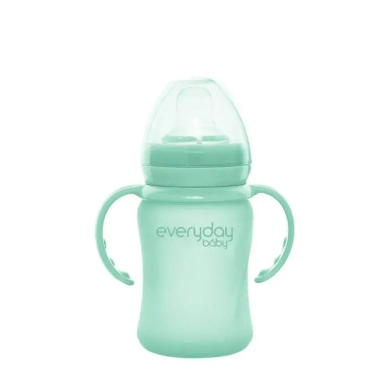 Joykids Tazza di vetro per l'allenamento 150 ml Ogni giorno Baby Mint