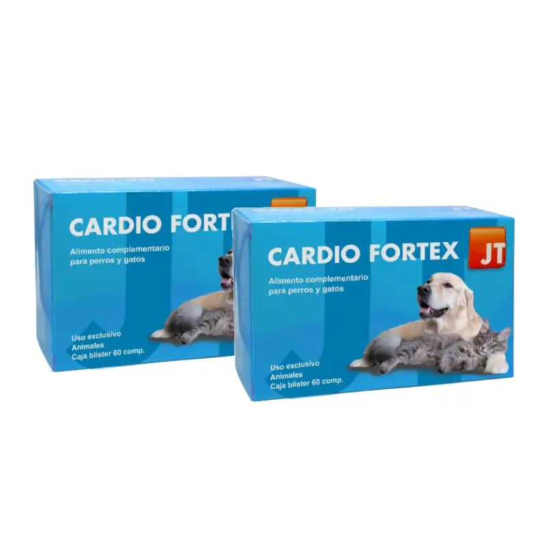 JTPharma Cardio Fortex, confezione da 2 x 60 compresse