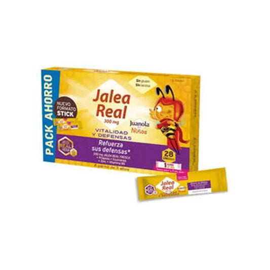 Pappa reale Juanola per bambini, 28 bastoncini