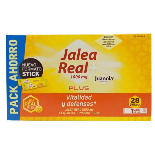 Juanola Pappa Reale Plus, 28 bastoncini