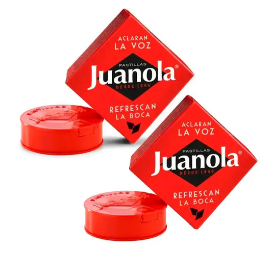 Compresse Juanola rosse, Confezione 2 x 5,4 grammi