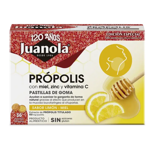 Miele di limone di Juanola Propolis 72Gr, 36 unità