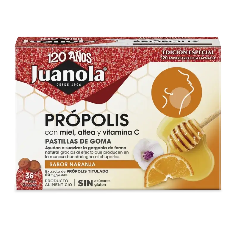 Juanola Propoli Arancione 72Gr, 36 unità