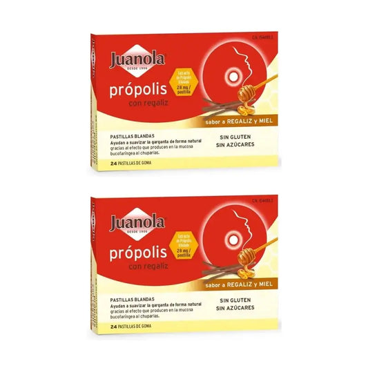 Juanola Propoli Liquirizia, 2X24 Compresse