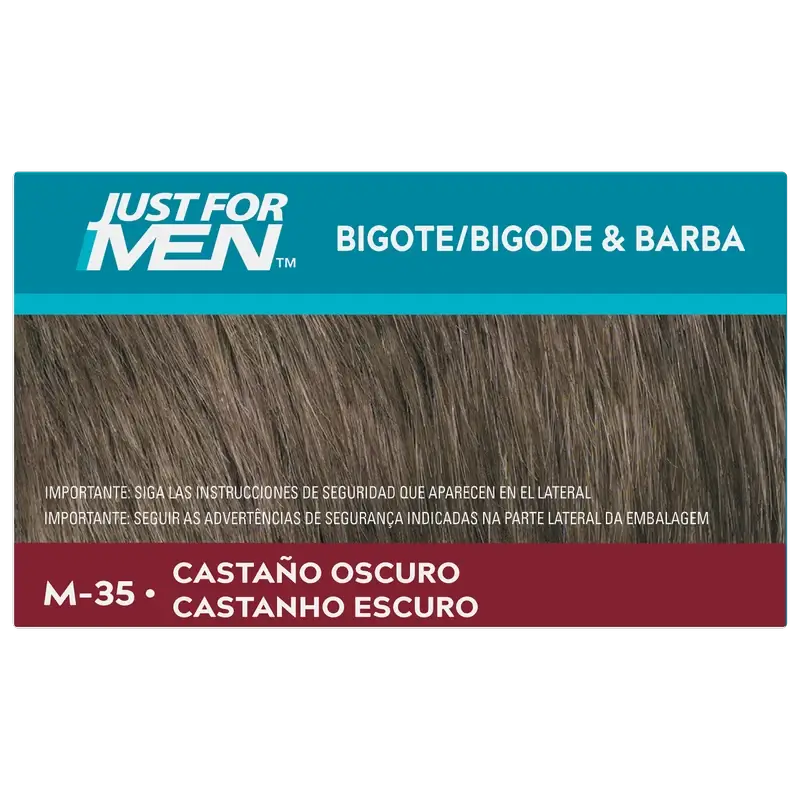 Just For Men Baffi e barba marrone scuro