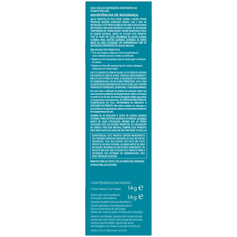 Just For Men Baffi e barba marrone scuro
