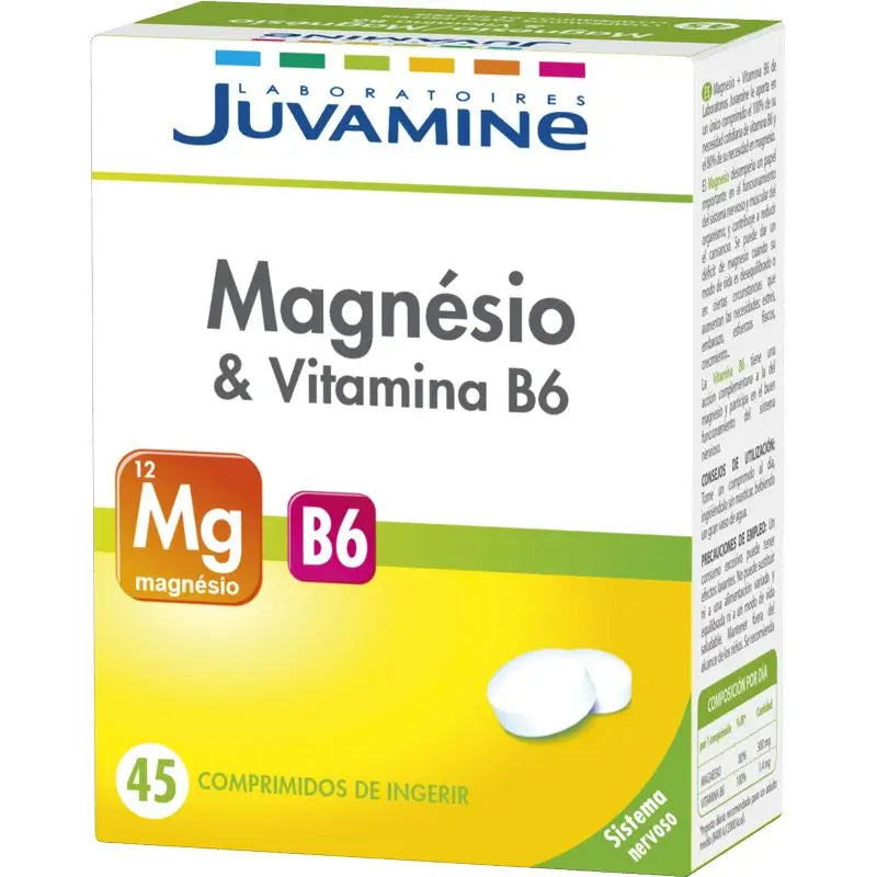 Juvamine Magnesio Vitamina B6 , 45 compresse