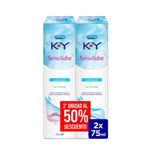 Gel lubrificante intimo K-Y Duplo 75 ml
