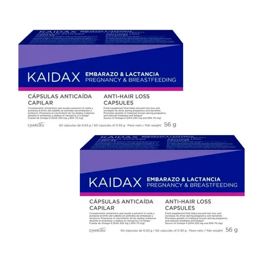 Kaidax Gravidanza e allattamento, confezione da 2 x 60 capsule