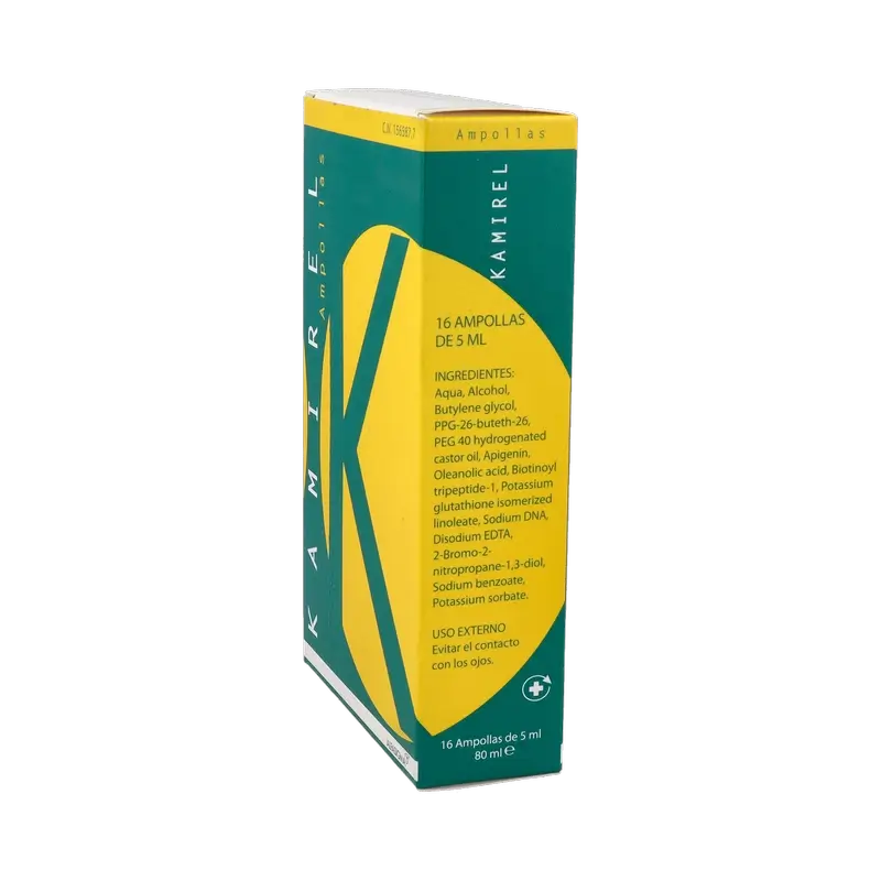 Bama Geve Kamirel Anti-Caduta dei capelli 16 fiale x 5 ml