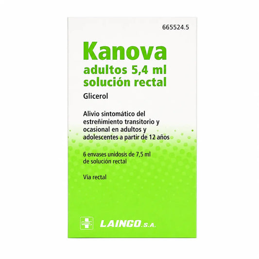 Kanova Adult 6 Enemas 7,5 ml