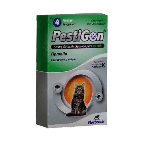 Karizoo Pestigon 50 Cats 4 Pipettes