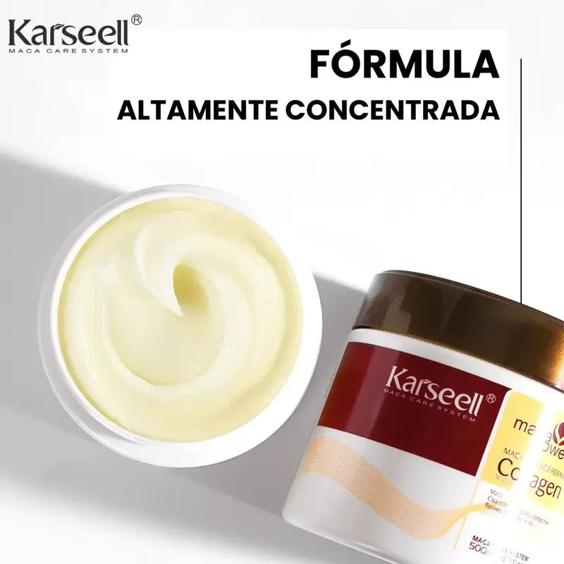 Maschera e olio per capelli Karseell, 550 ml