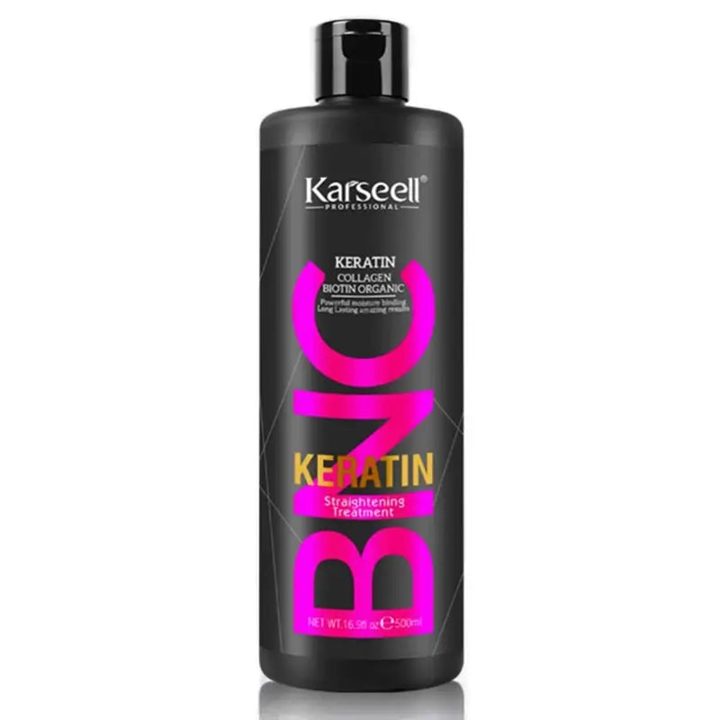 Karseell piastra per capelli alla cheratina bianca, 500 ml
