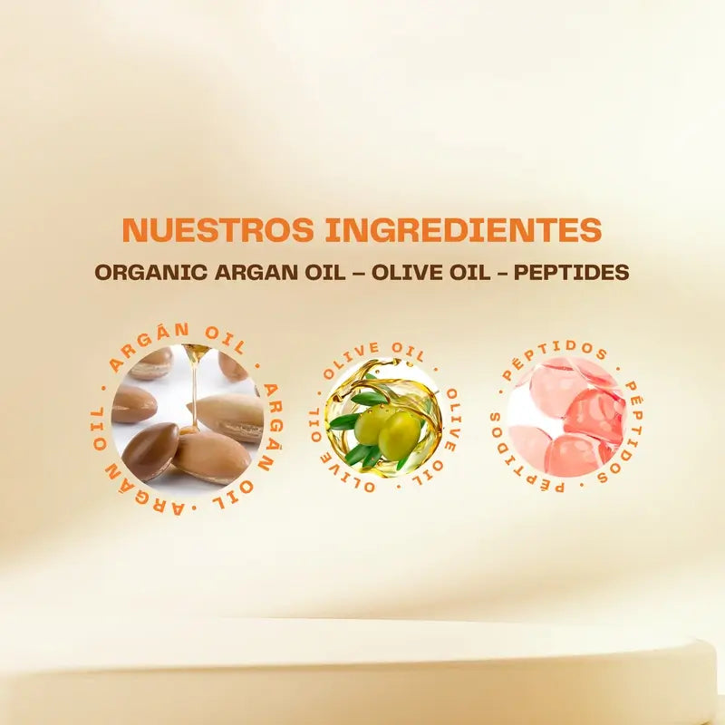 Kativa Argan Balsamo ai Peptidi d'Oliva , 500 ml