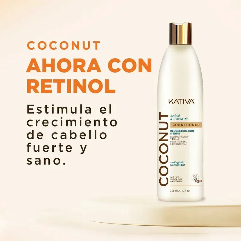 Kativa Balsamo Ret al Cocco e Mandorle , 500 ml