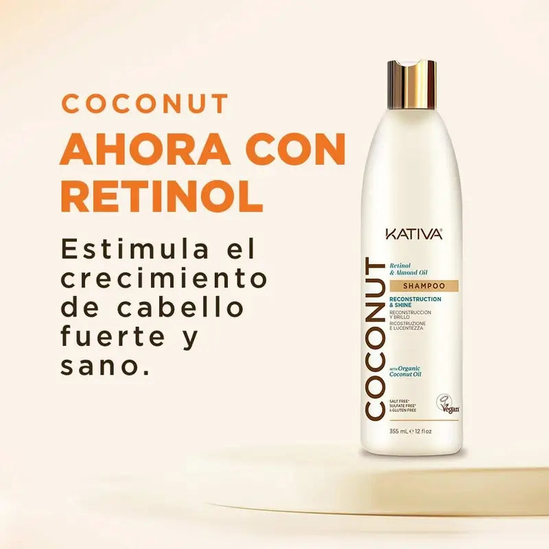 Kativa Cocco Mandorla Ret Shampoo , 500 ml